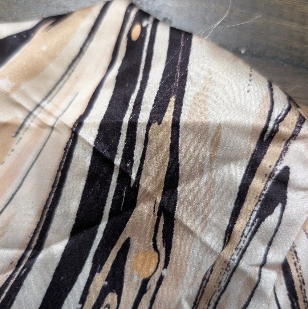 Lost And Wonder Opulance Vintage Retro Marble Print Dress See Description Small - Picture 6 of 11